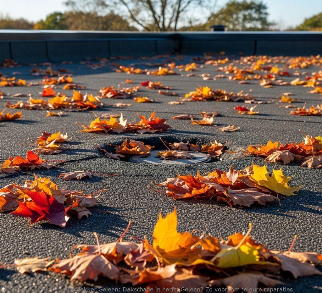 Dakschade In Herfst Geleen